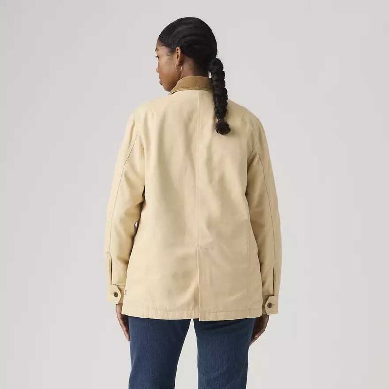 Levi's Bree Barn Jacket Oyster Gray image number 1